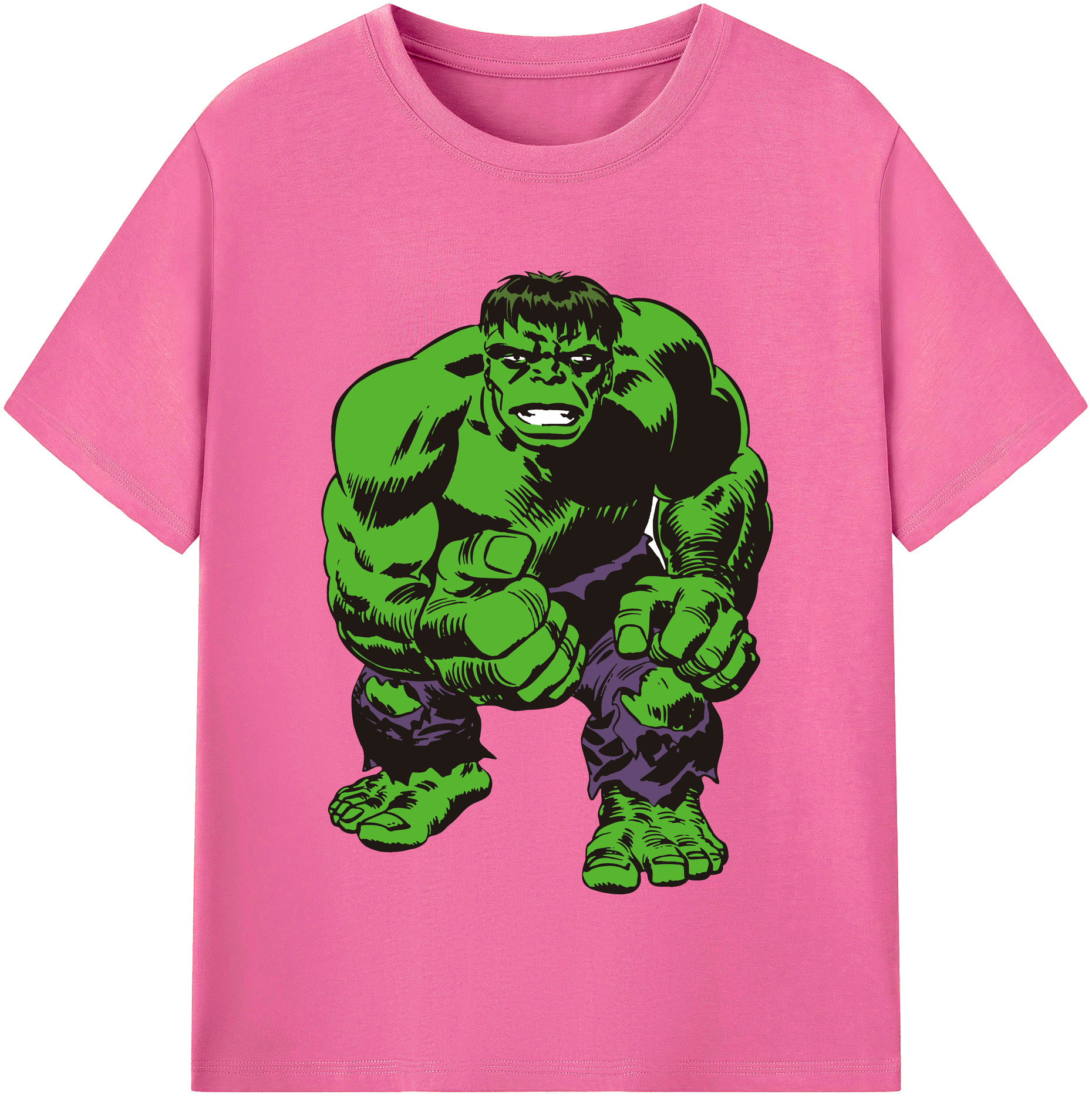（画像用） アベンジャーズ The Avengers レディースカジュアルプリントTシャツ（綿100％）
